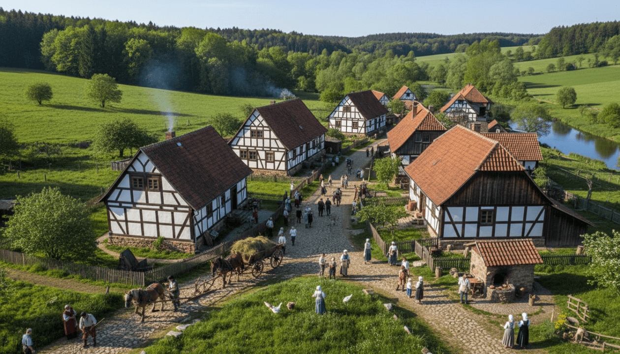 entdecken sie 700 jahre geschichte des dorfes haage im märkischen, einer historischen siedlung in brandenburg, geprägt von tradition und kulturellem erbe.
