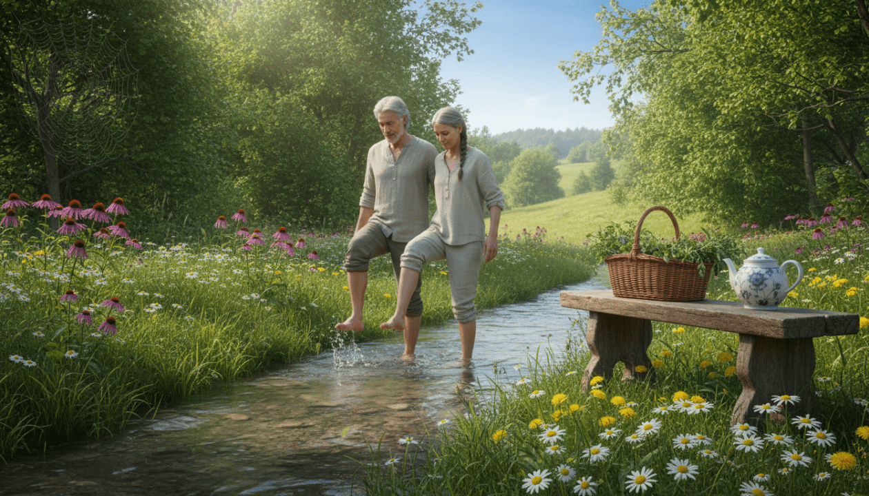 entdecken sie die deutsche tradition der kneipp-kuren und naturheilkunde für ganzheitliche gesundheit und wohlbefinden mit natürlichen heilmethoden.