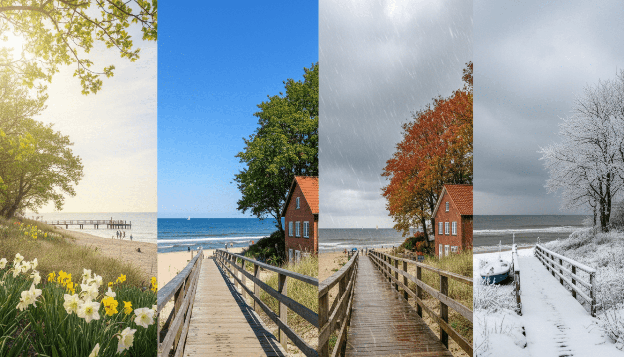 entdecken sie das wetter und klima an der ostseeküste bei rostock. erfahren sie mehr über die jahreszeiten, temperaturen und klimabedingungen in rostock und umgebung im jahresverlauf.